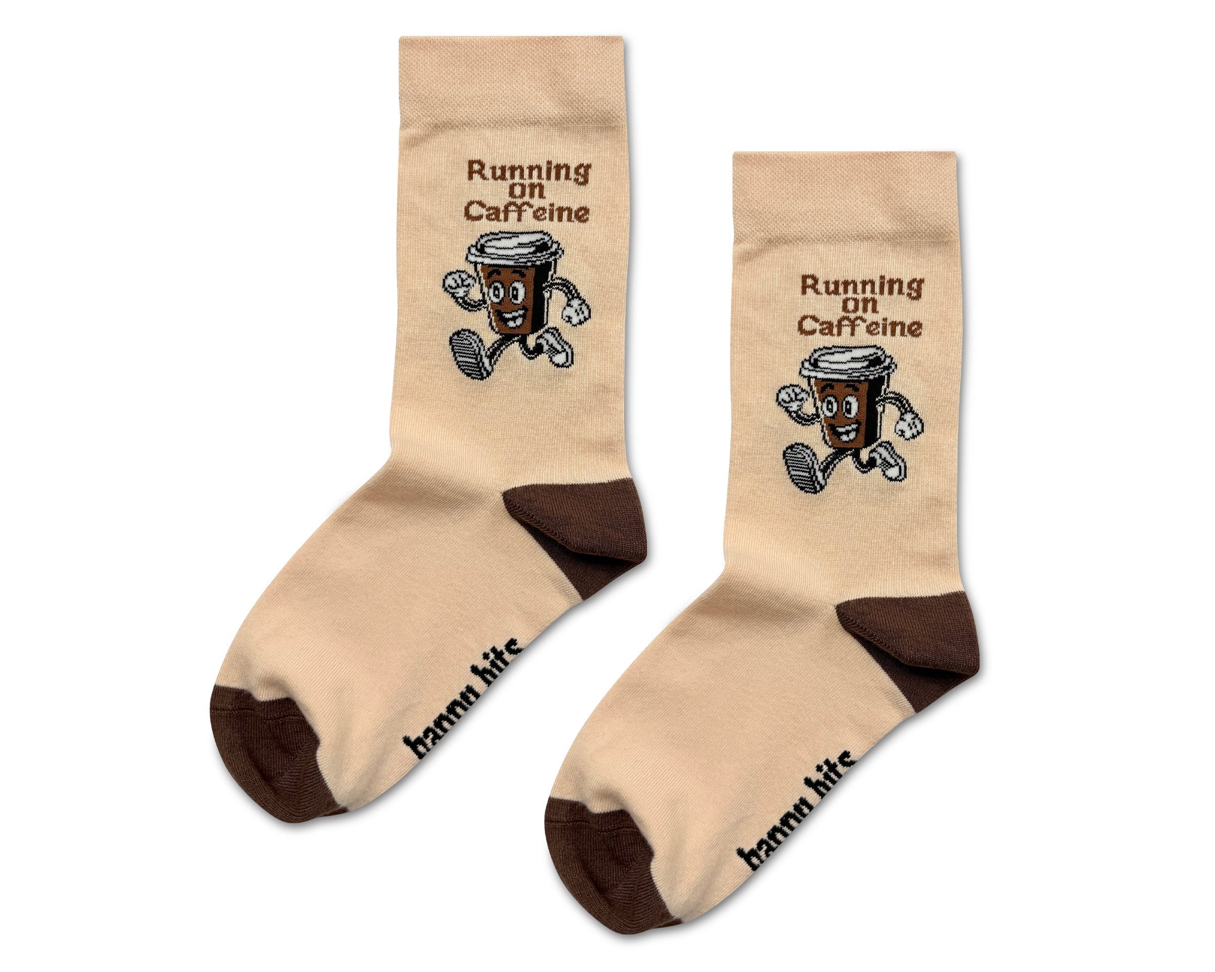 Running on Caffeine Bamboo Socks