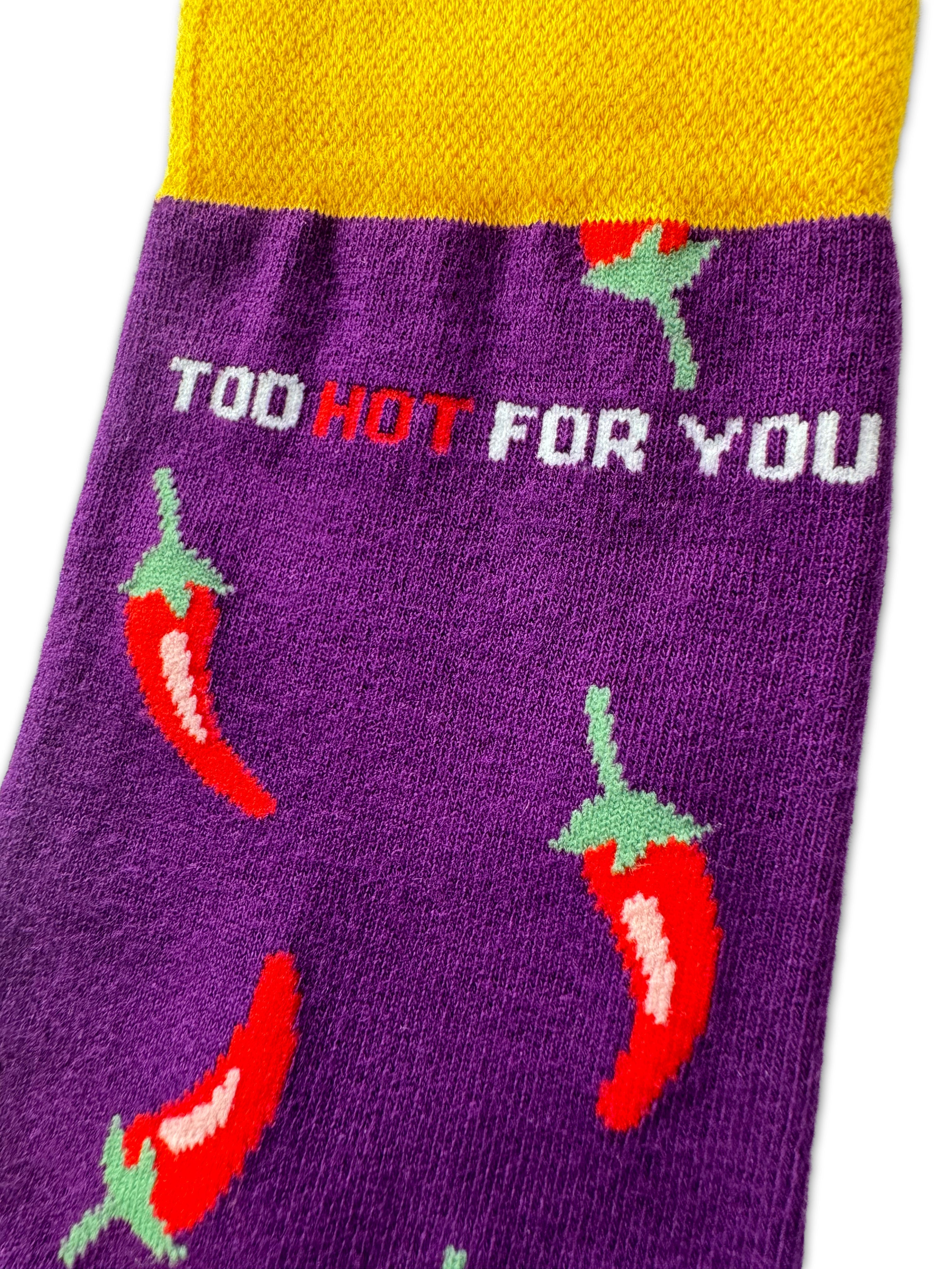 Too Hot For You Bamboo Socks